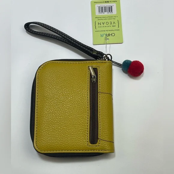 NWT Chala Llama Vegan Leather Wallet - Picture 2 of 11